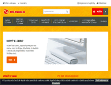 Tablet Screenshot of alfin-trading.cz